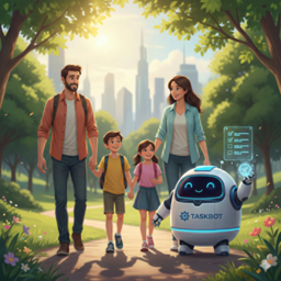 Tasks bot illustration